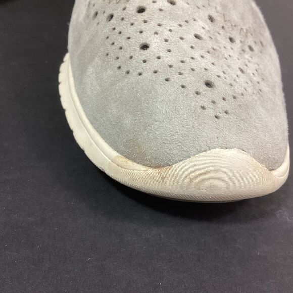 Cole Haan Grand Os -Women's Sz 8.5(B) -Gray Suede -Oxford Dress Shoes D44059 - Picture 7 of 11